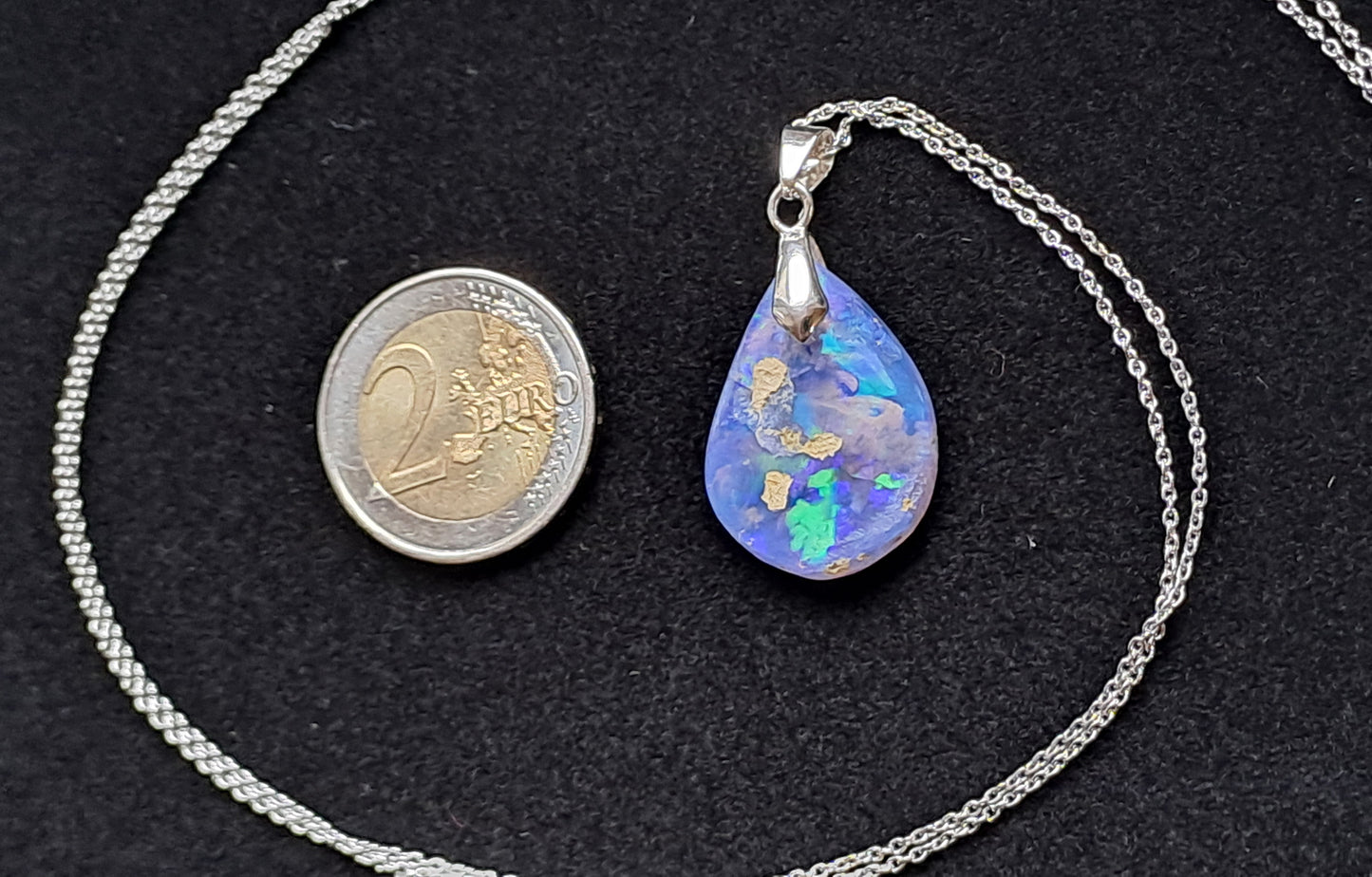 Pendentif en Opale Éthiopienne