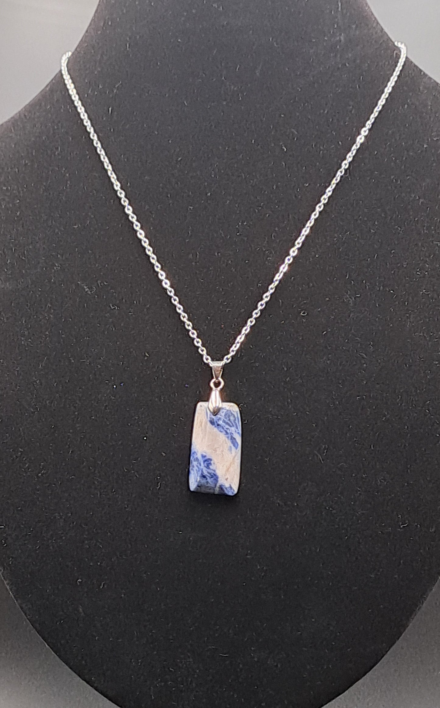 Pendentif en Sodalite