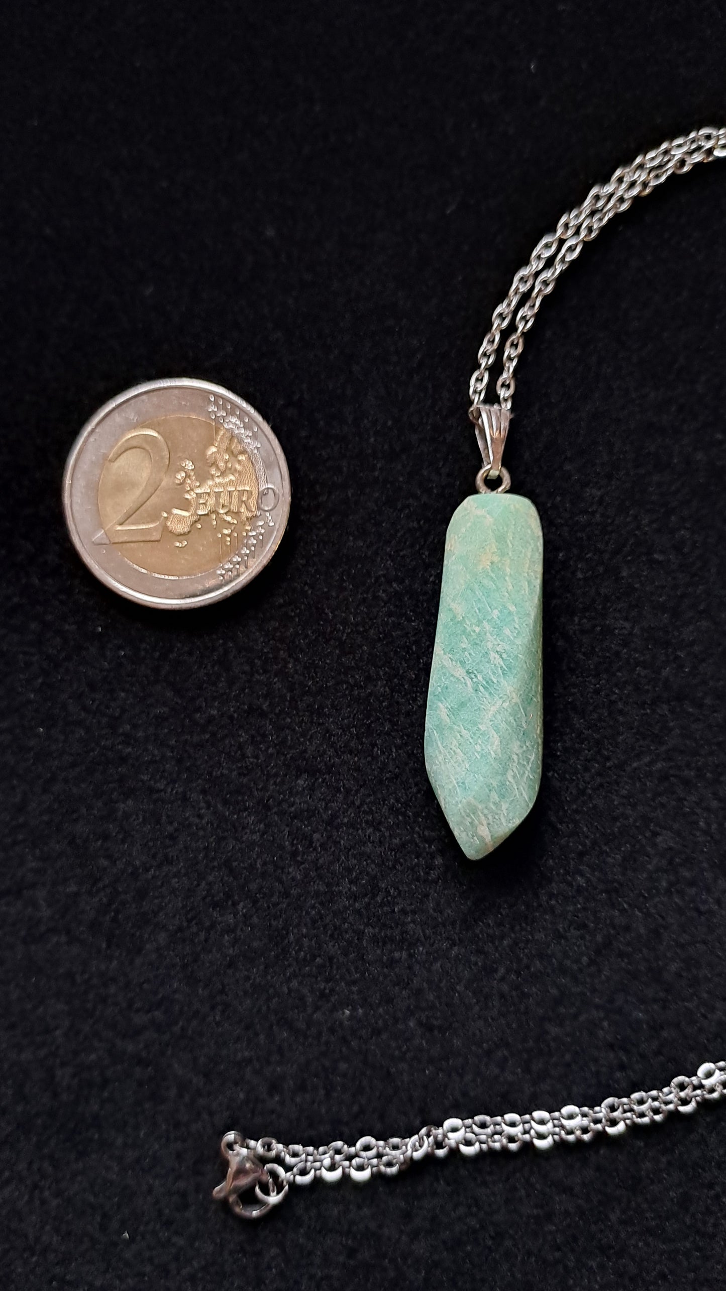 Pendentif en Amazonite