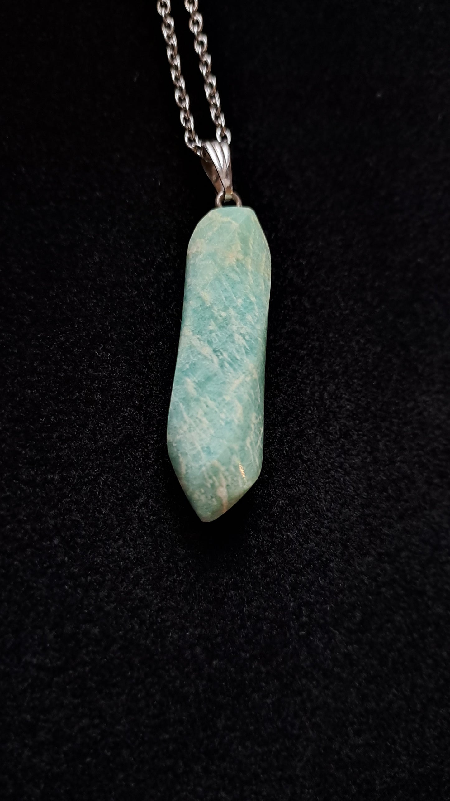 Pendentif en Amazonite