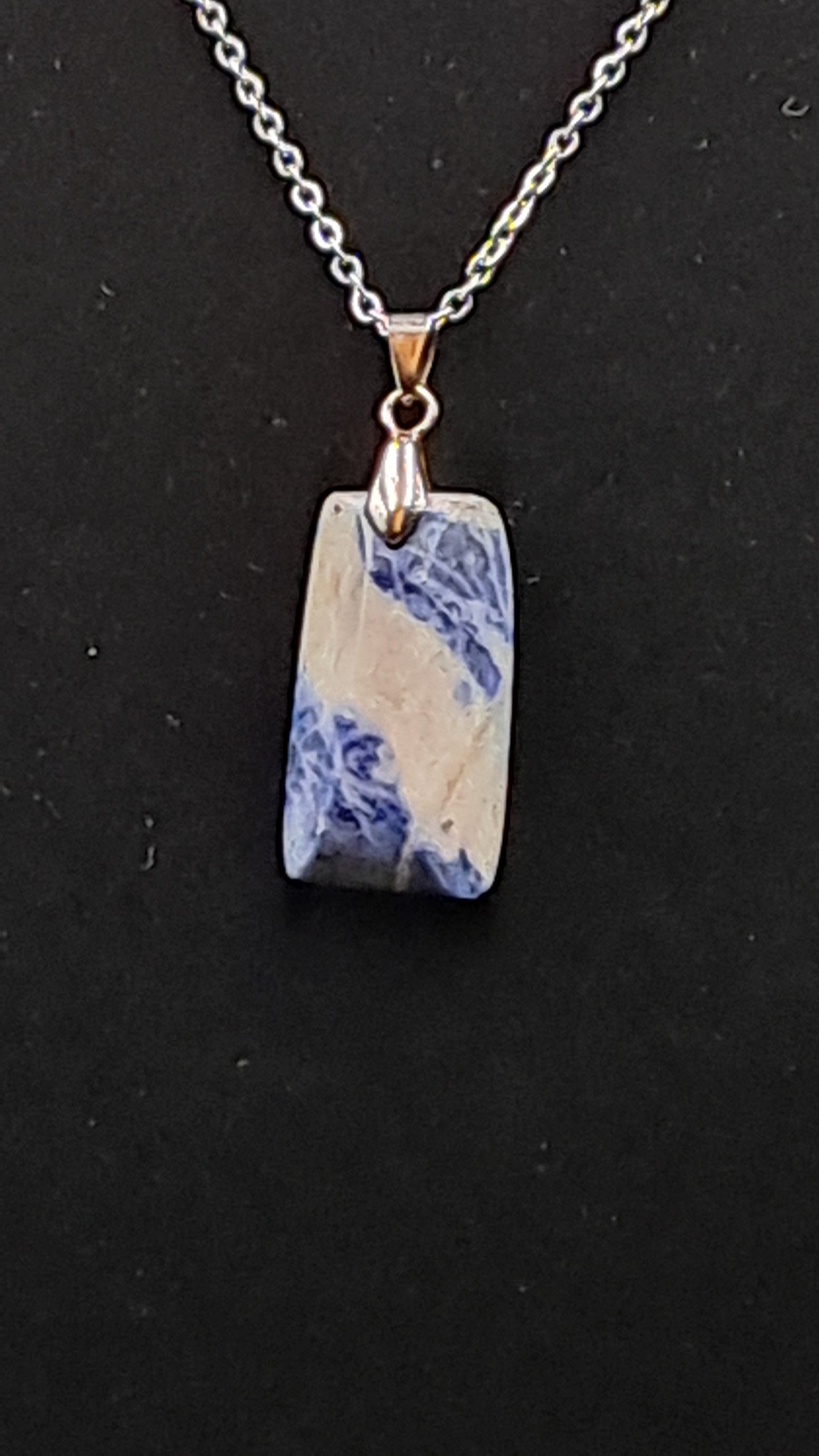 Pendentif en Sodalite