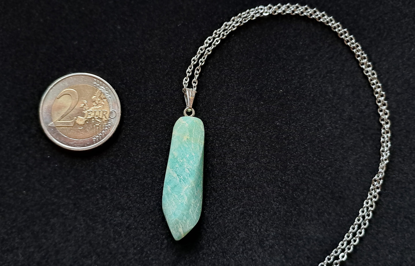 Pendentif en Amazonite