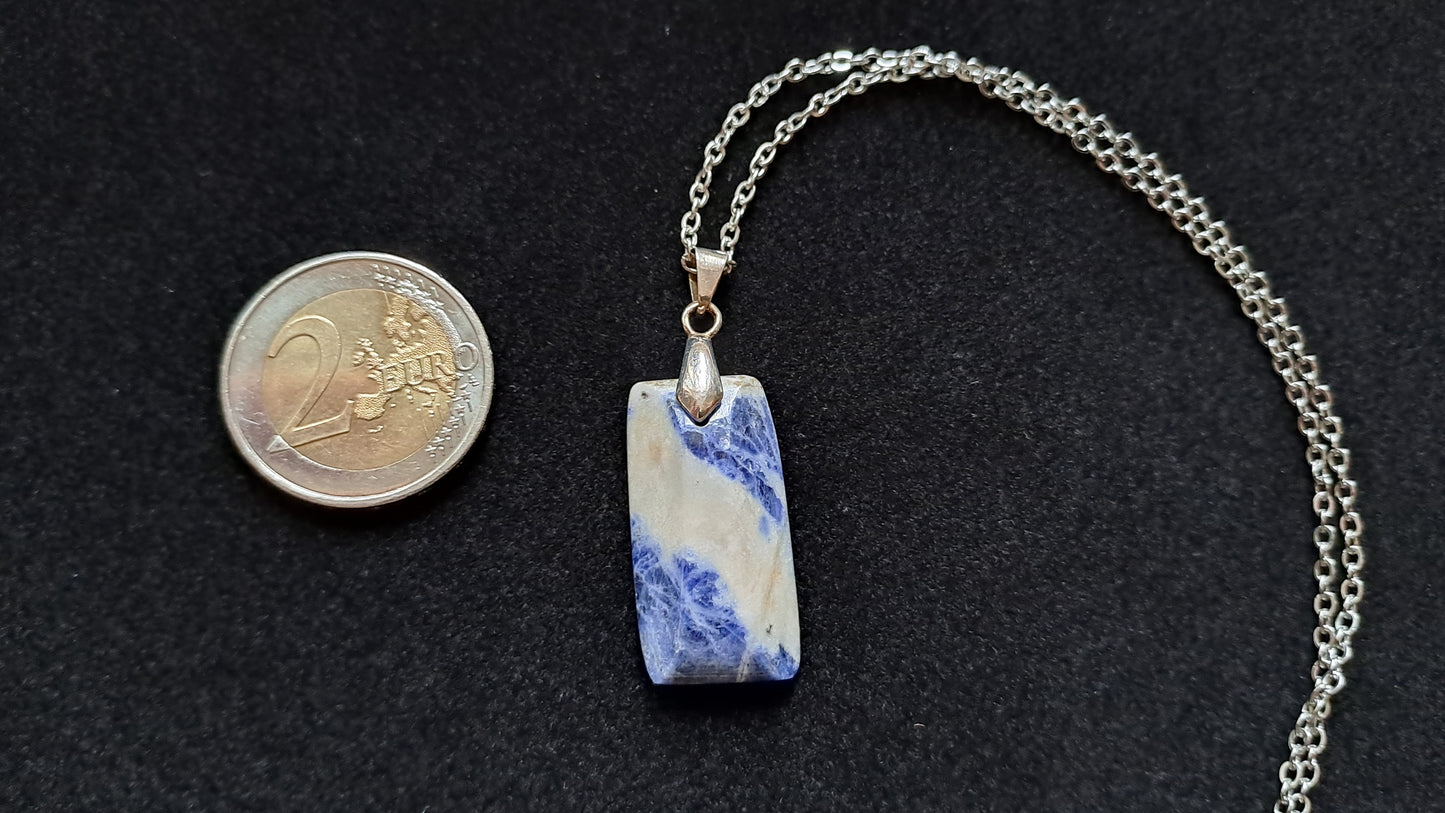 Pendentif en Sodalite