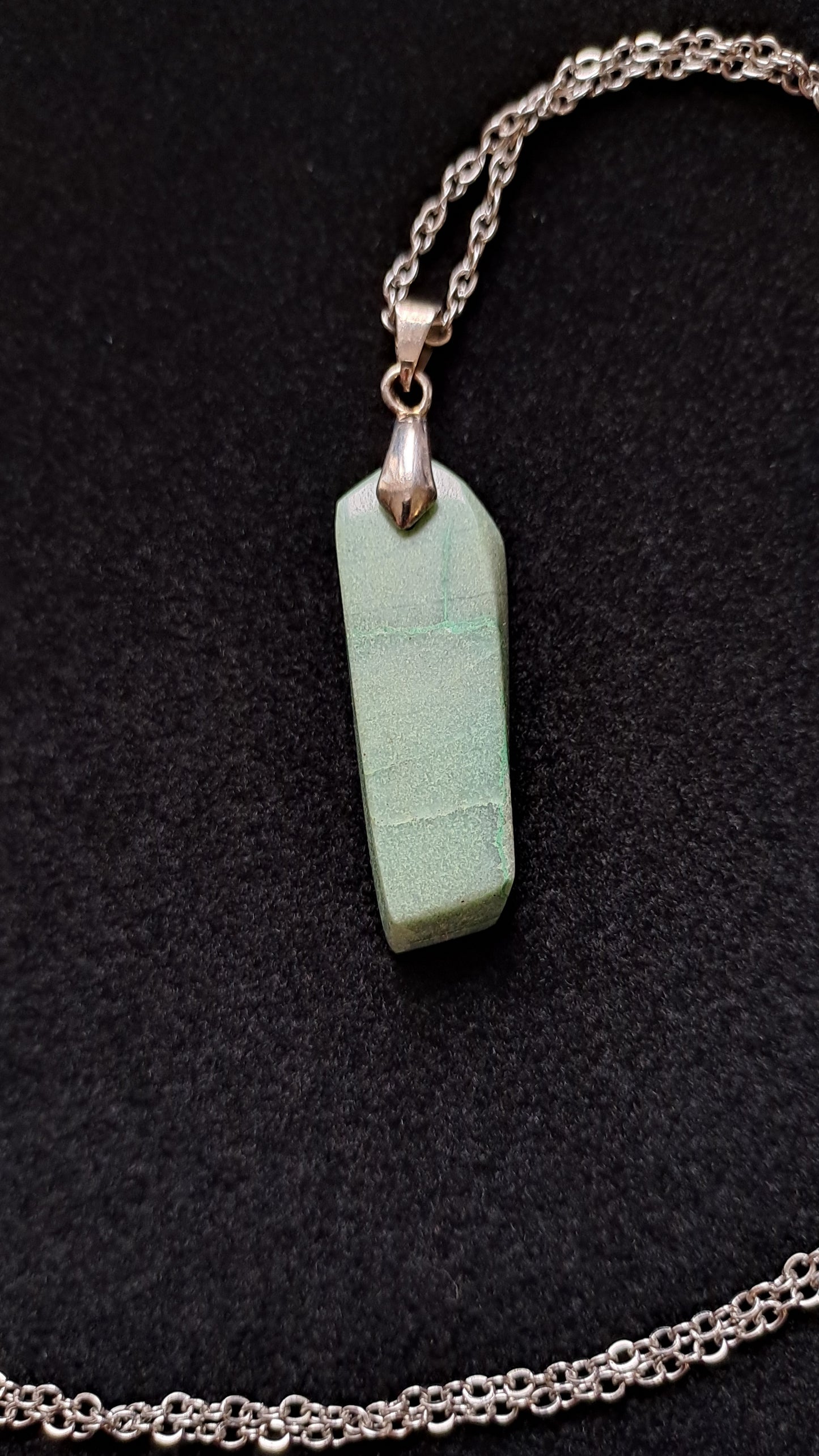 Pendentif en Chrysocolle