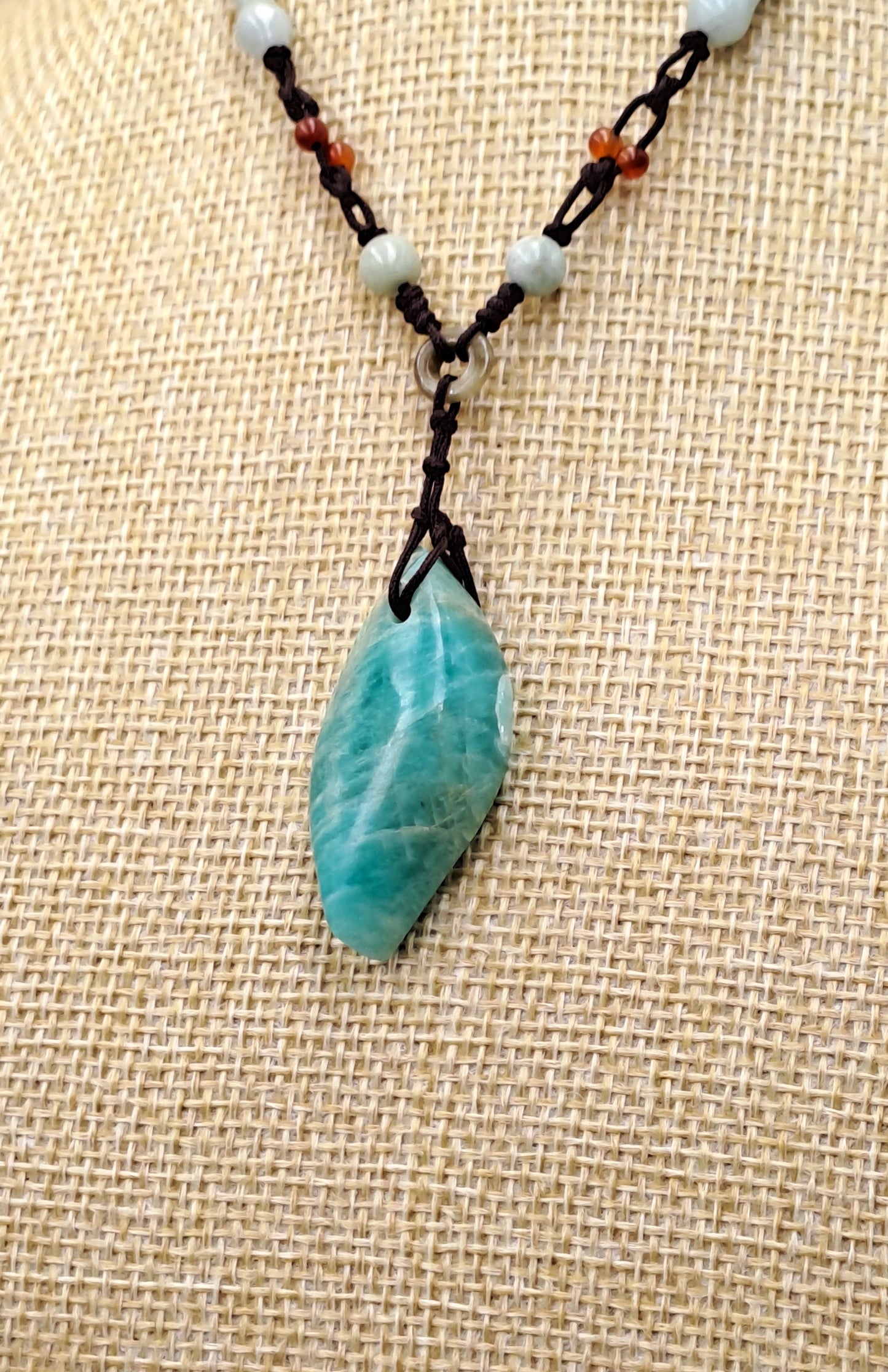 Pendentif en Amazonite