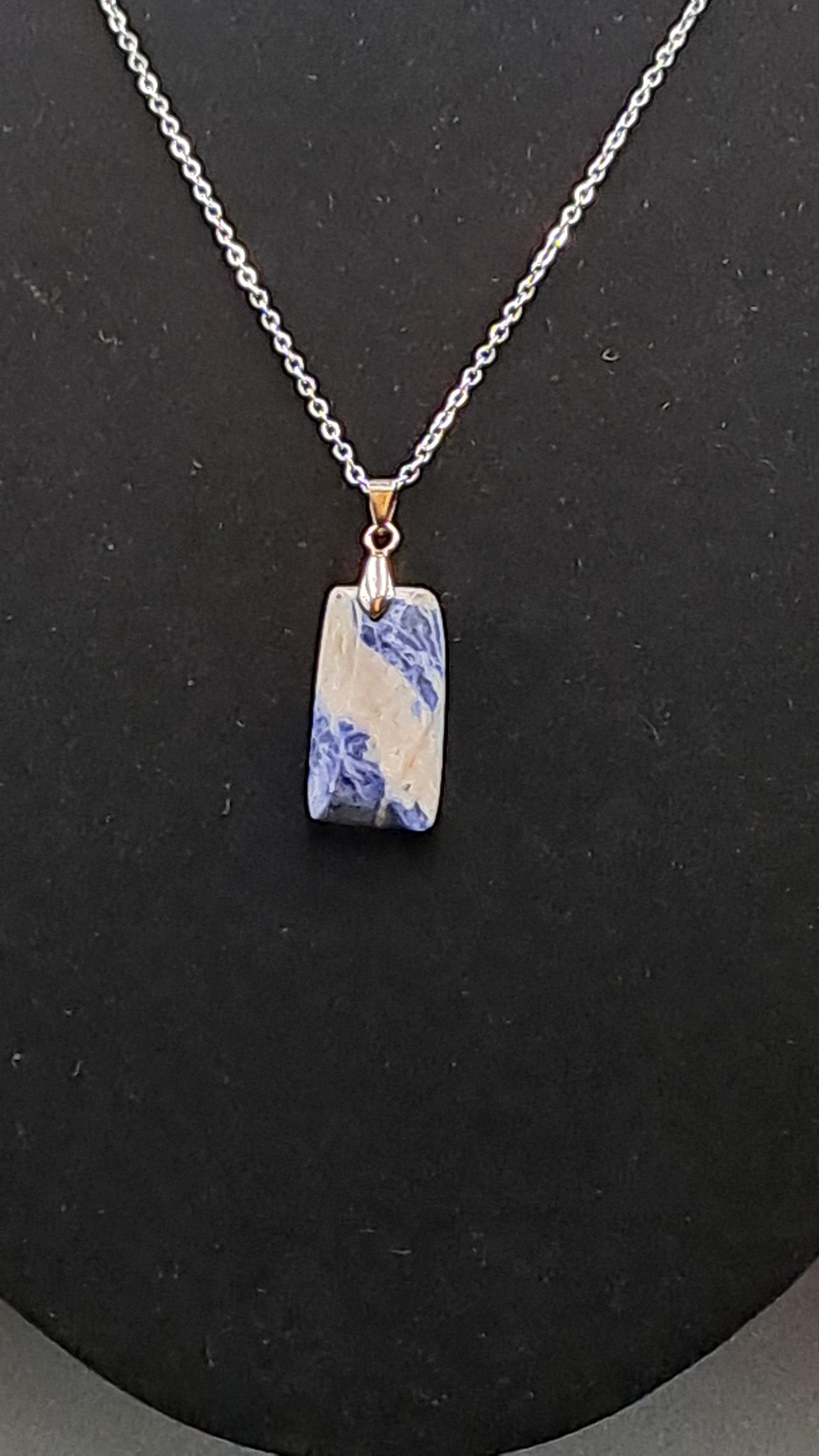 Pendentif en Sodalite