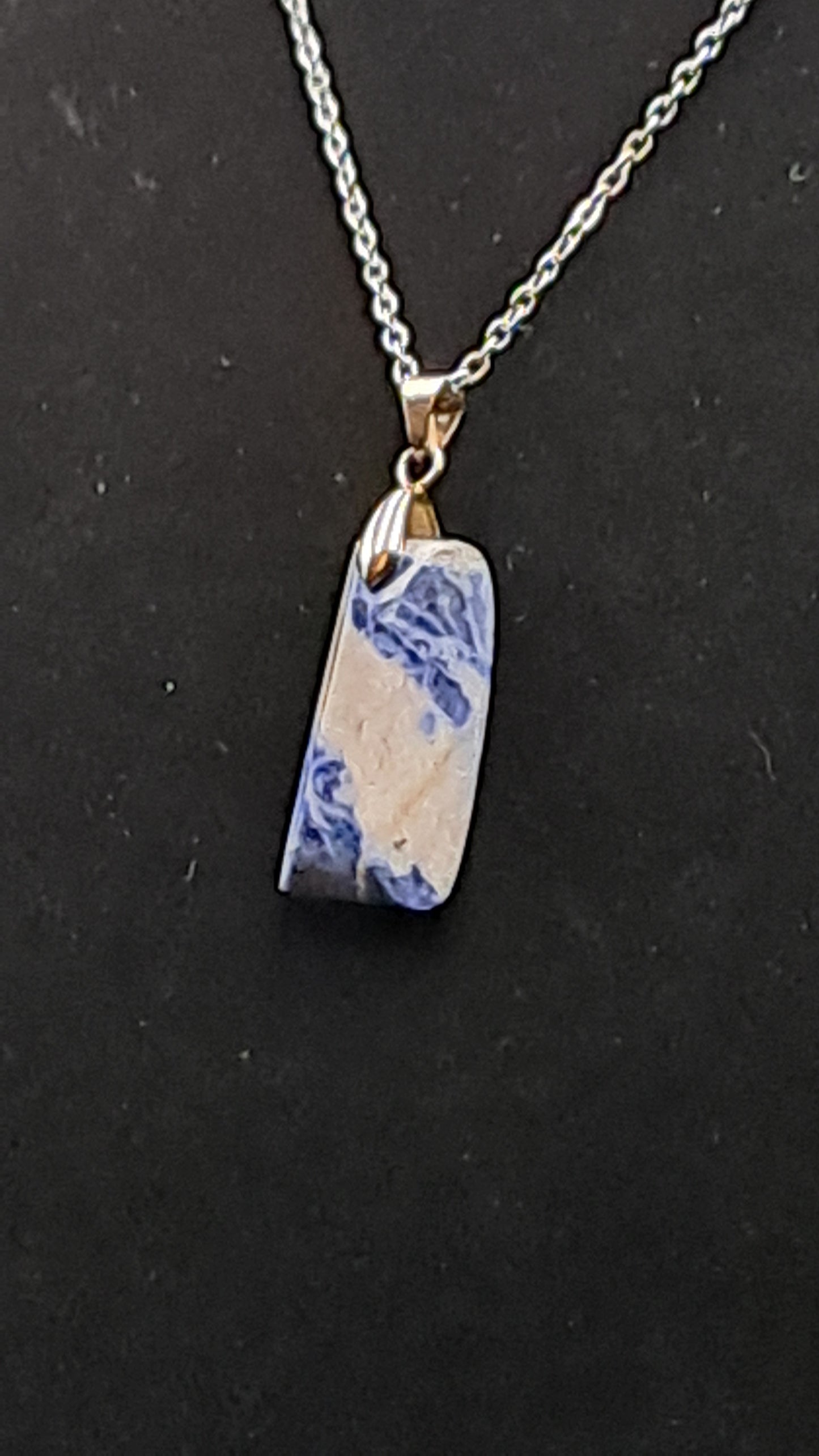 Pendentif en Sodalite