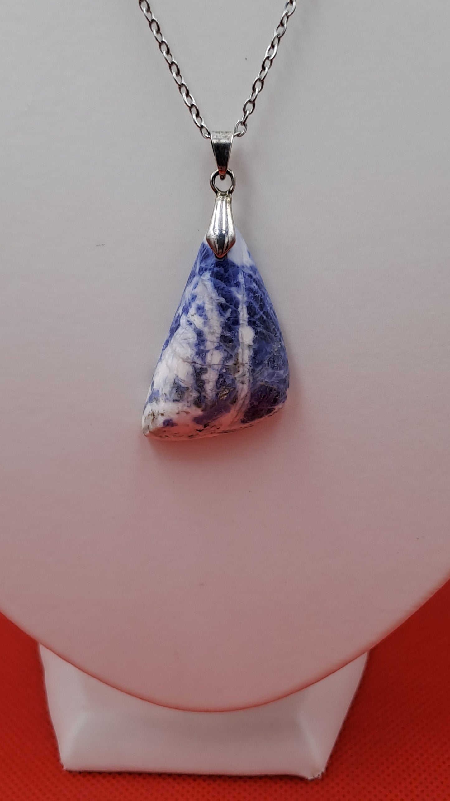 Pendentif en Sodalite