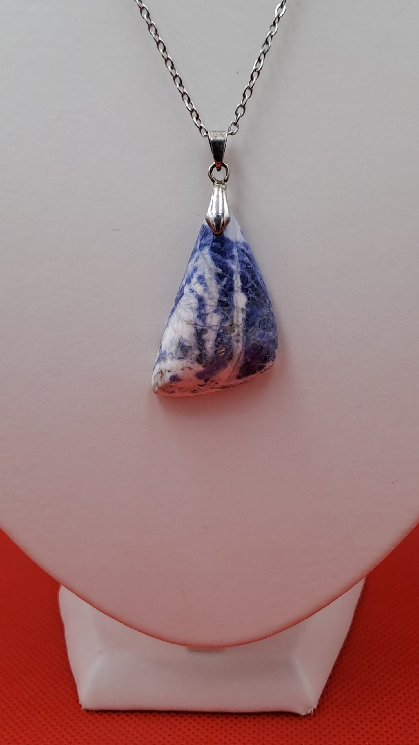 Pendentif en Sodalite