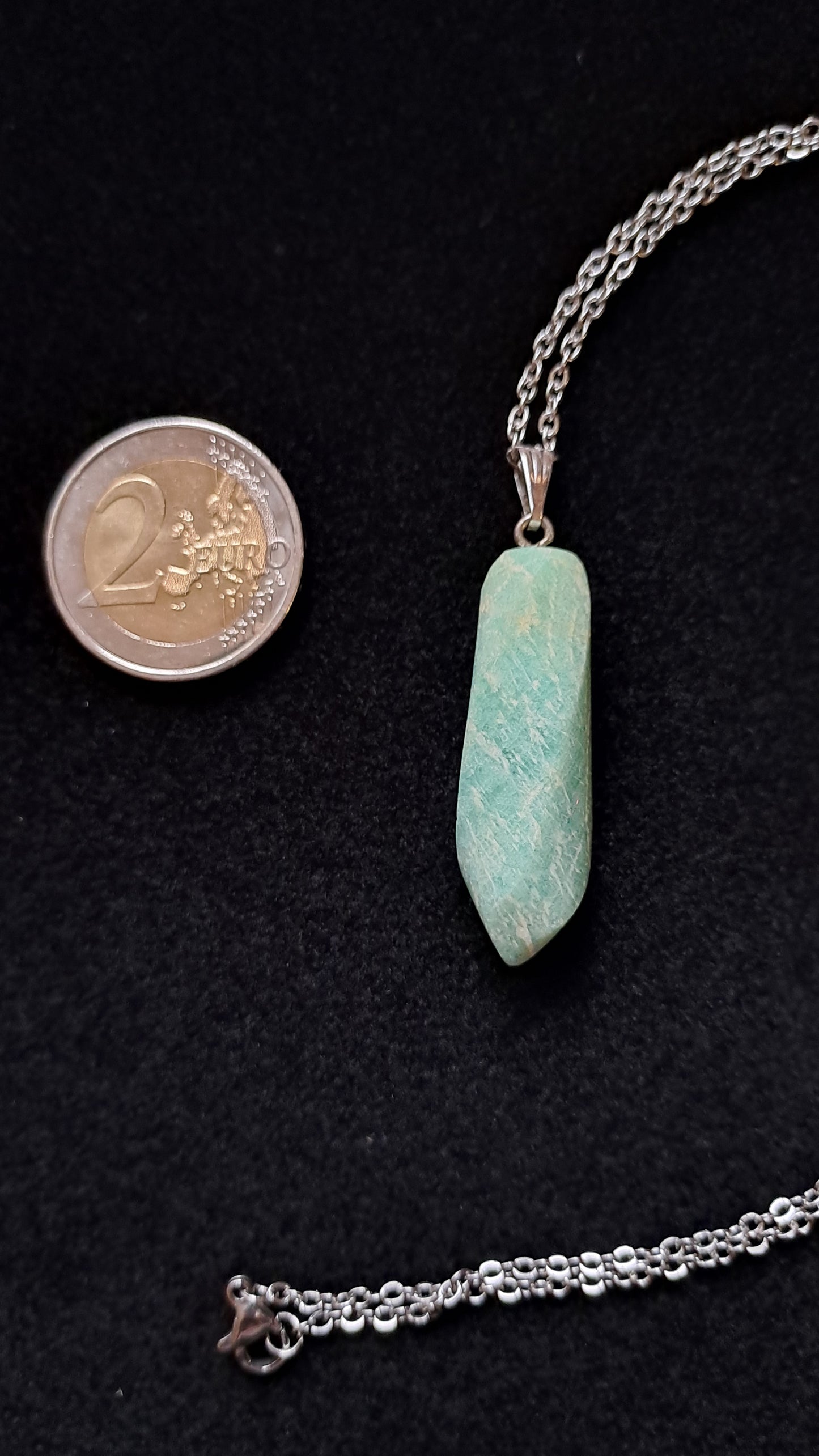 Pendentif en Amazonite