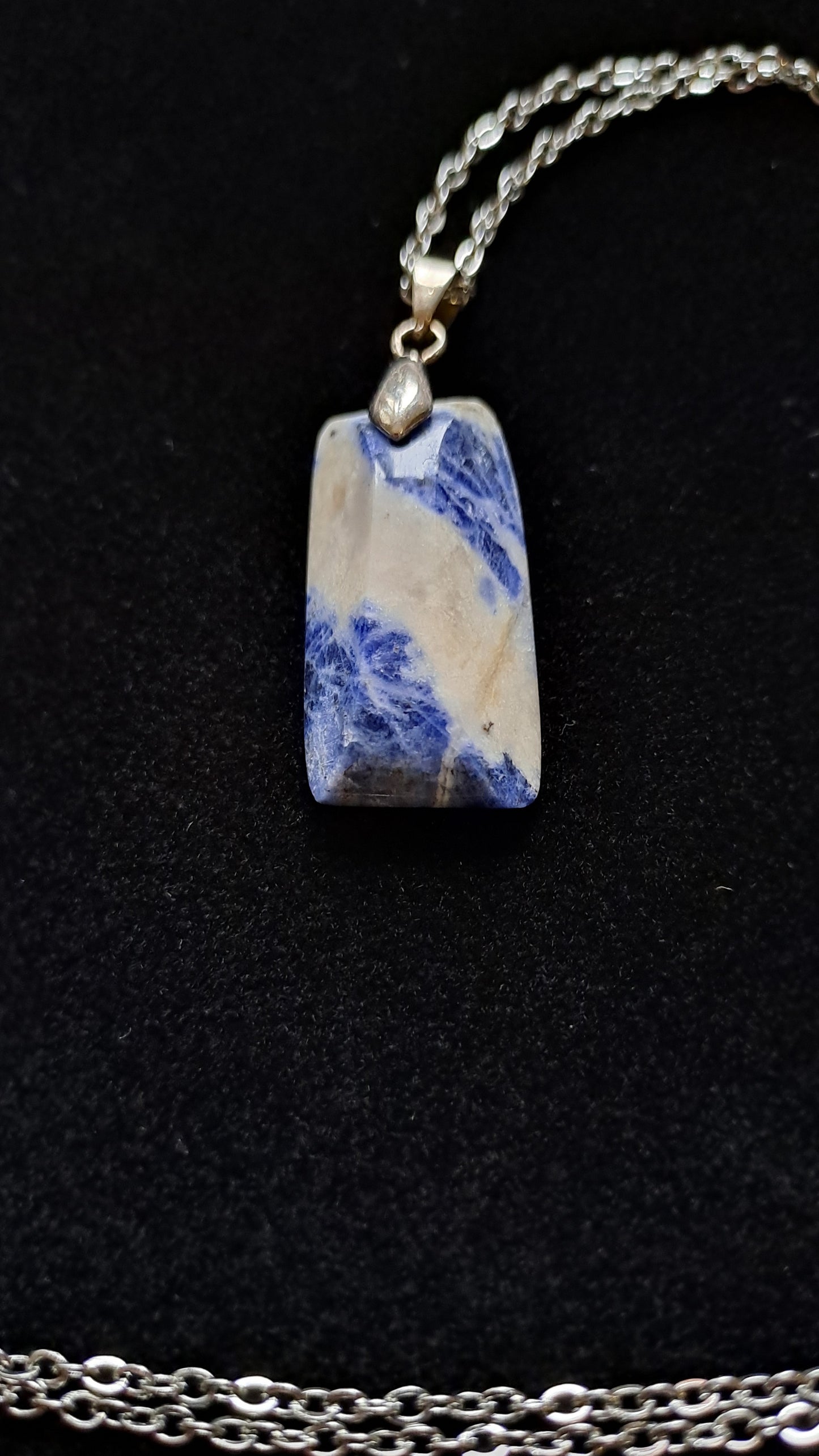 Pendentif en Sodalite