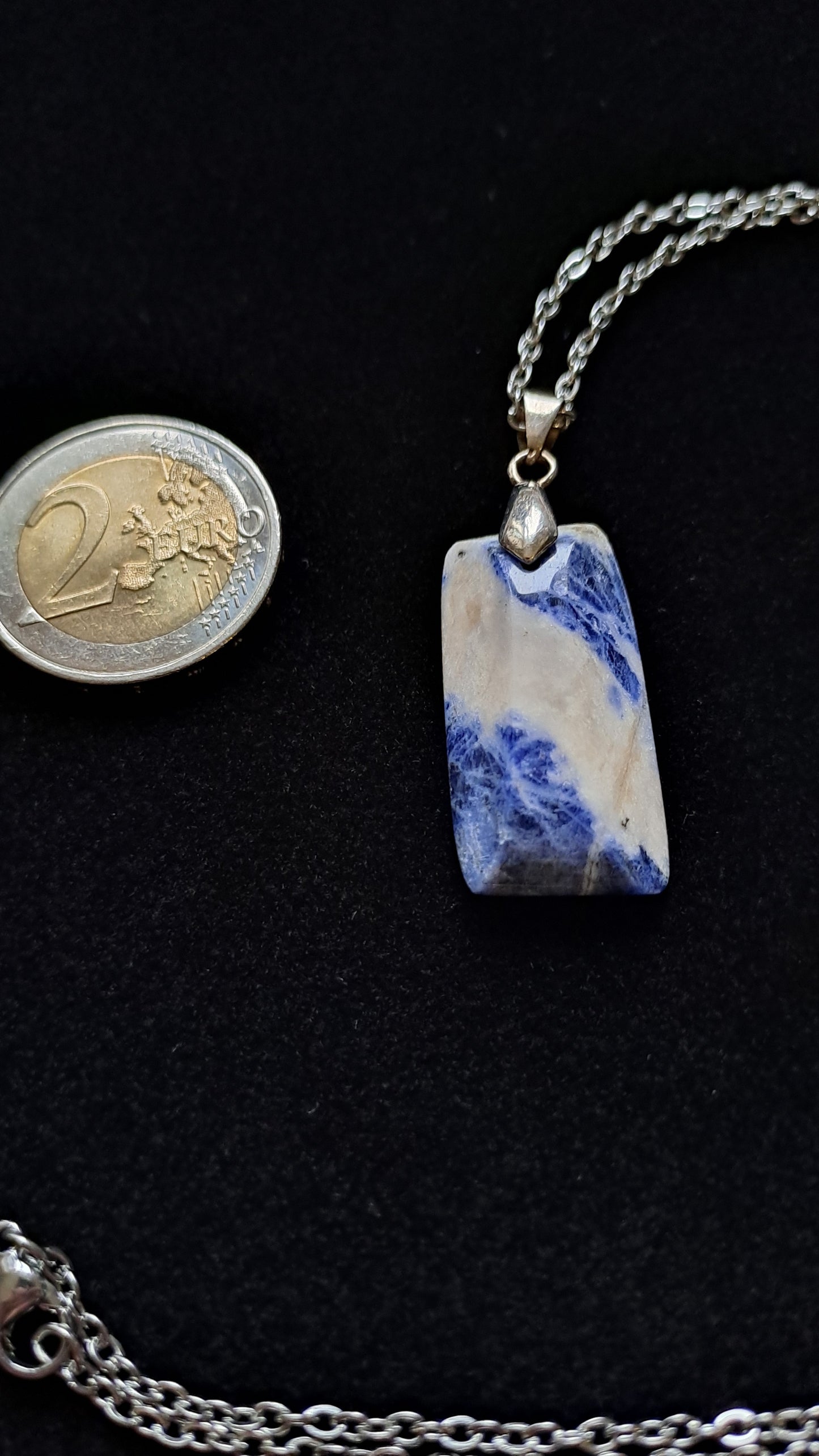 Pendentif en Sodalite