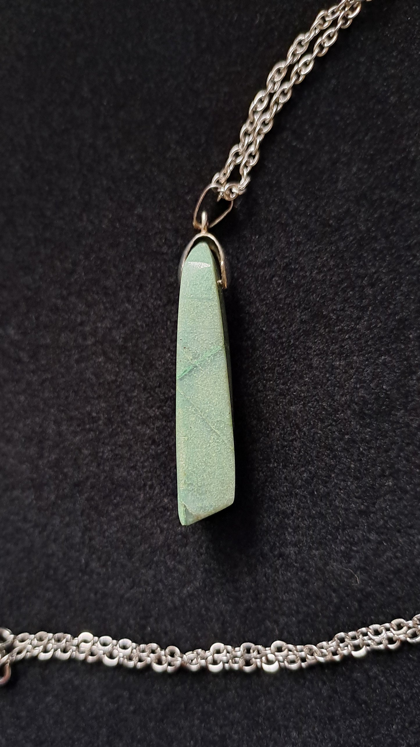 Pendentif en Chrysocolle