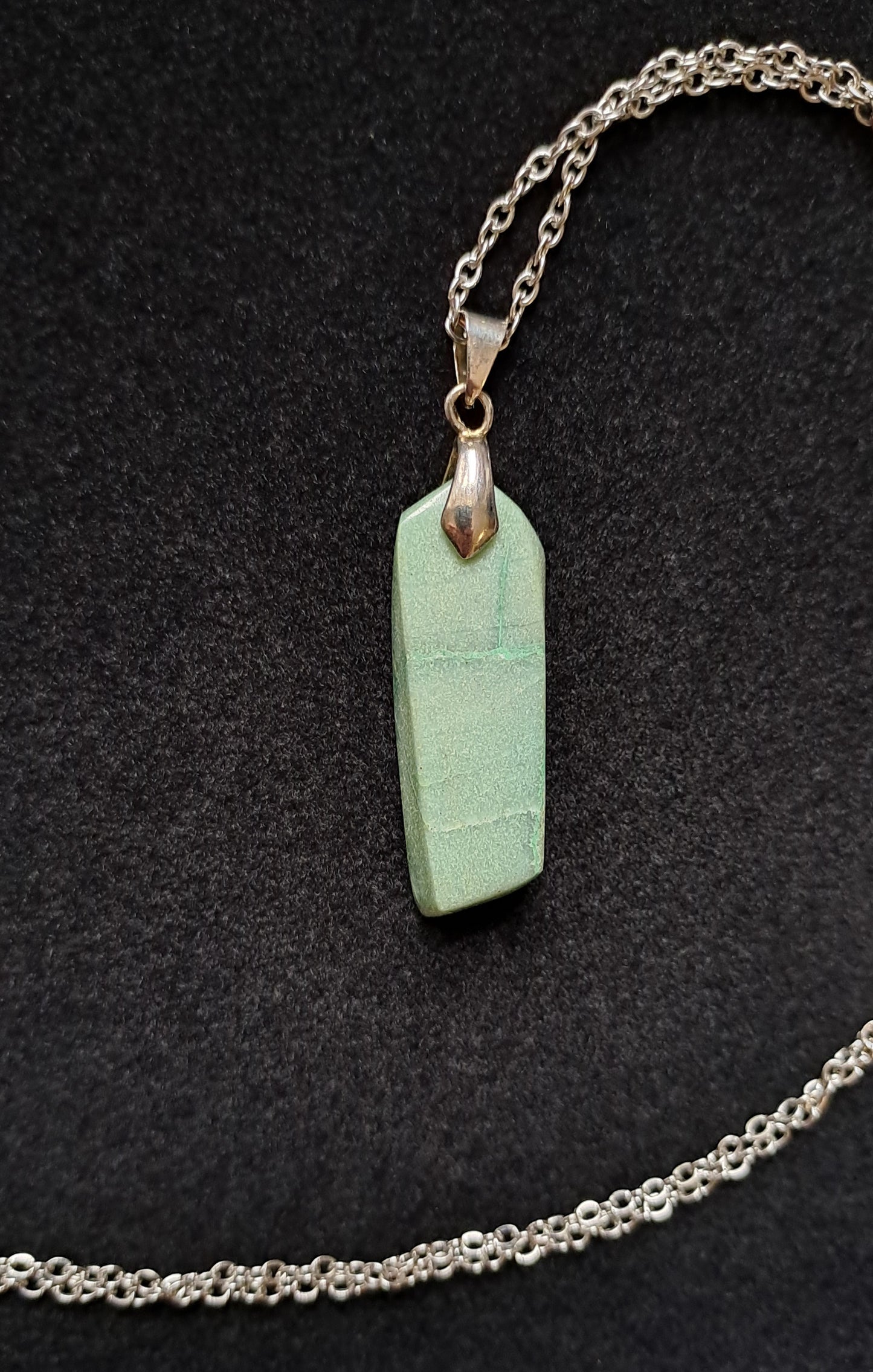 Pendentif en Chrysocolle