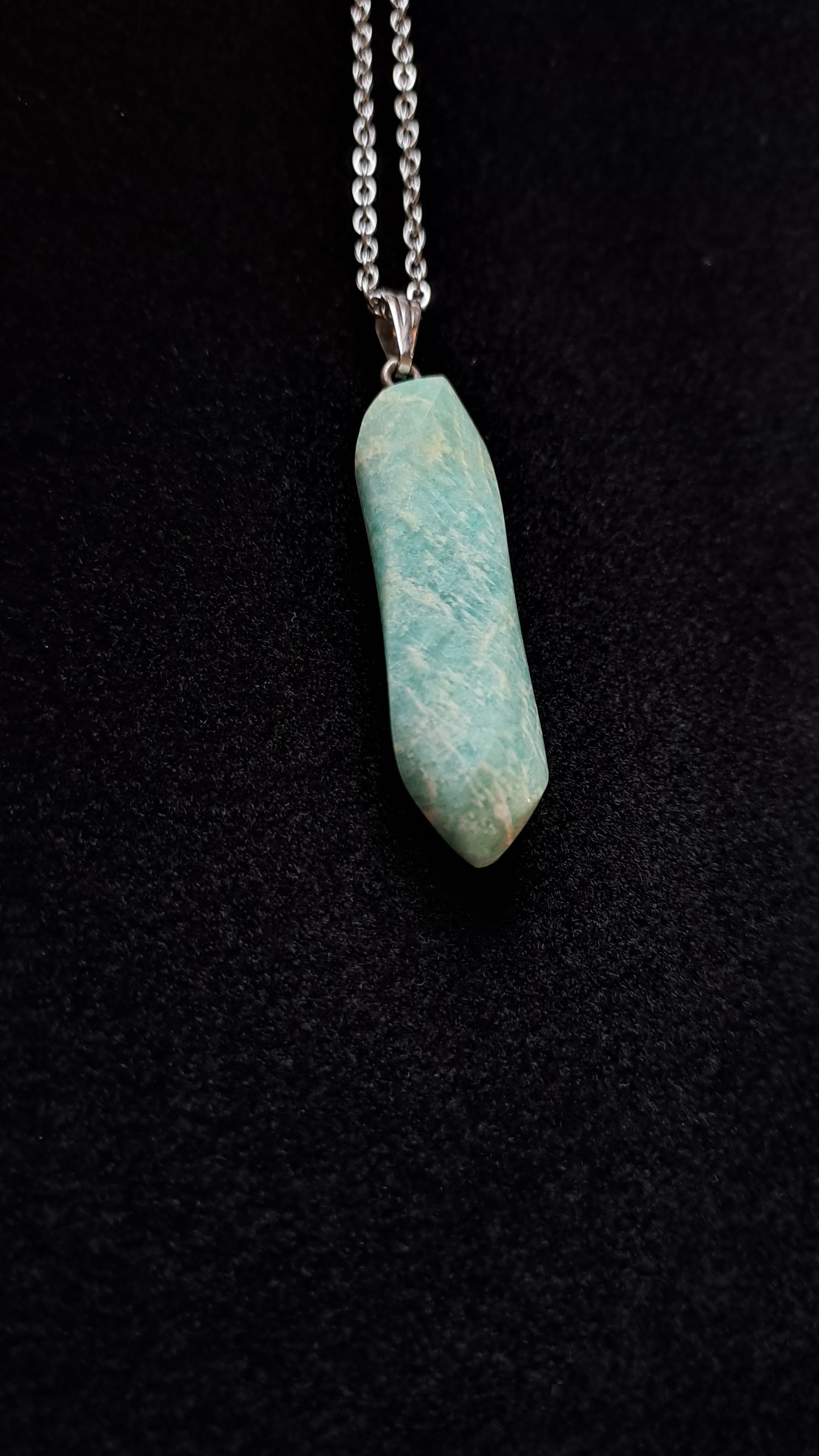 Pendentif en Amazonite