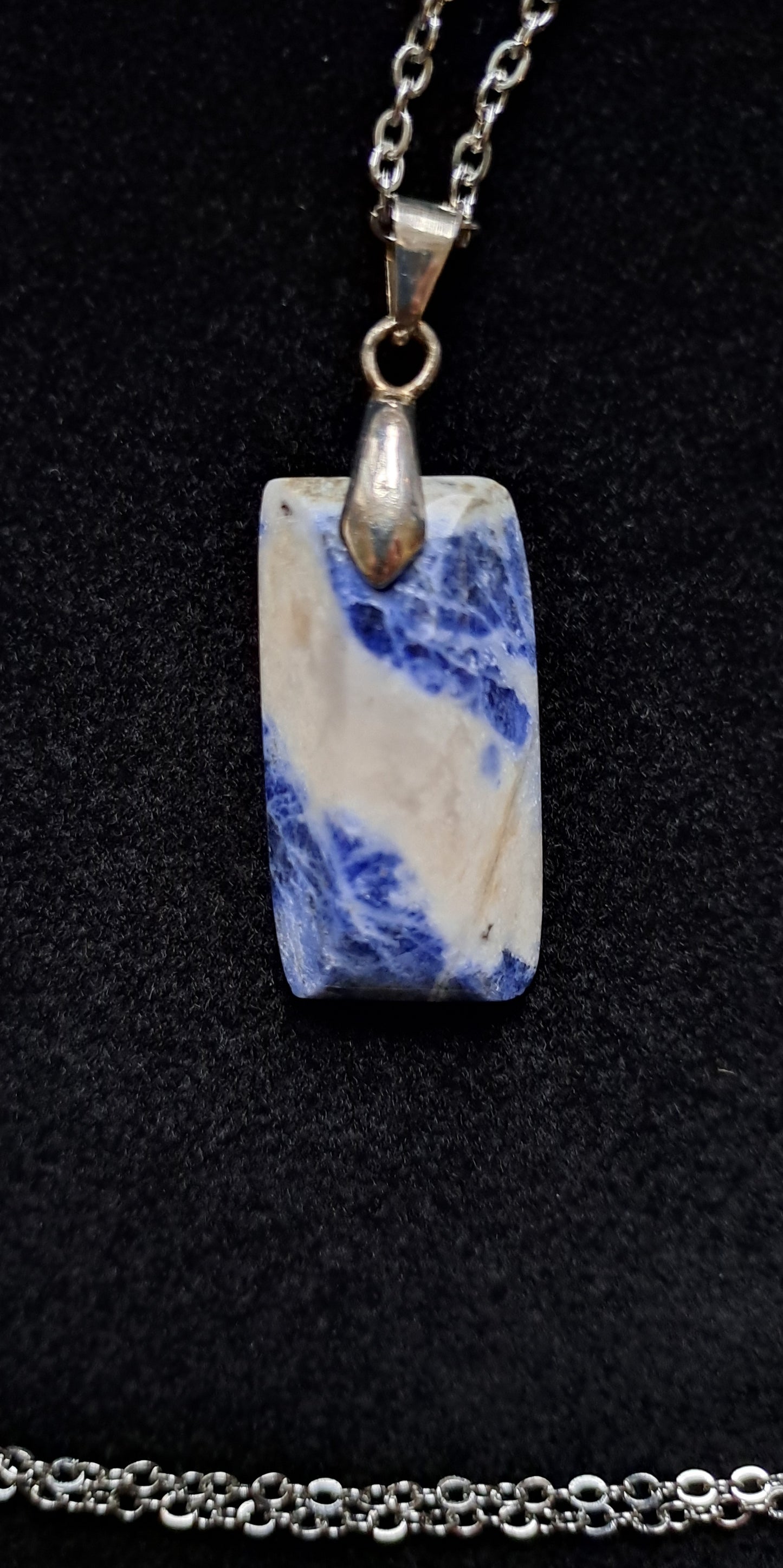 Pendentif en Sodalite