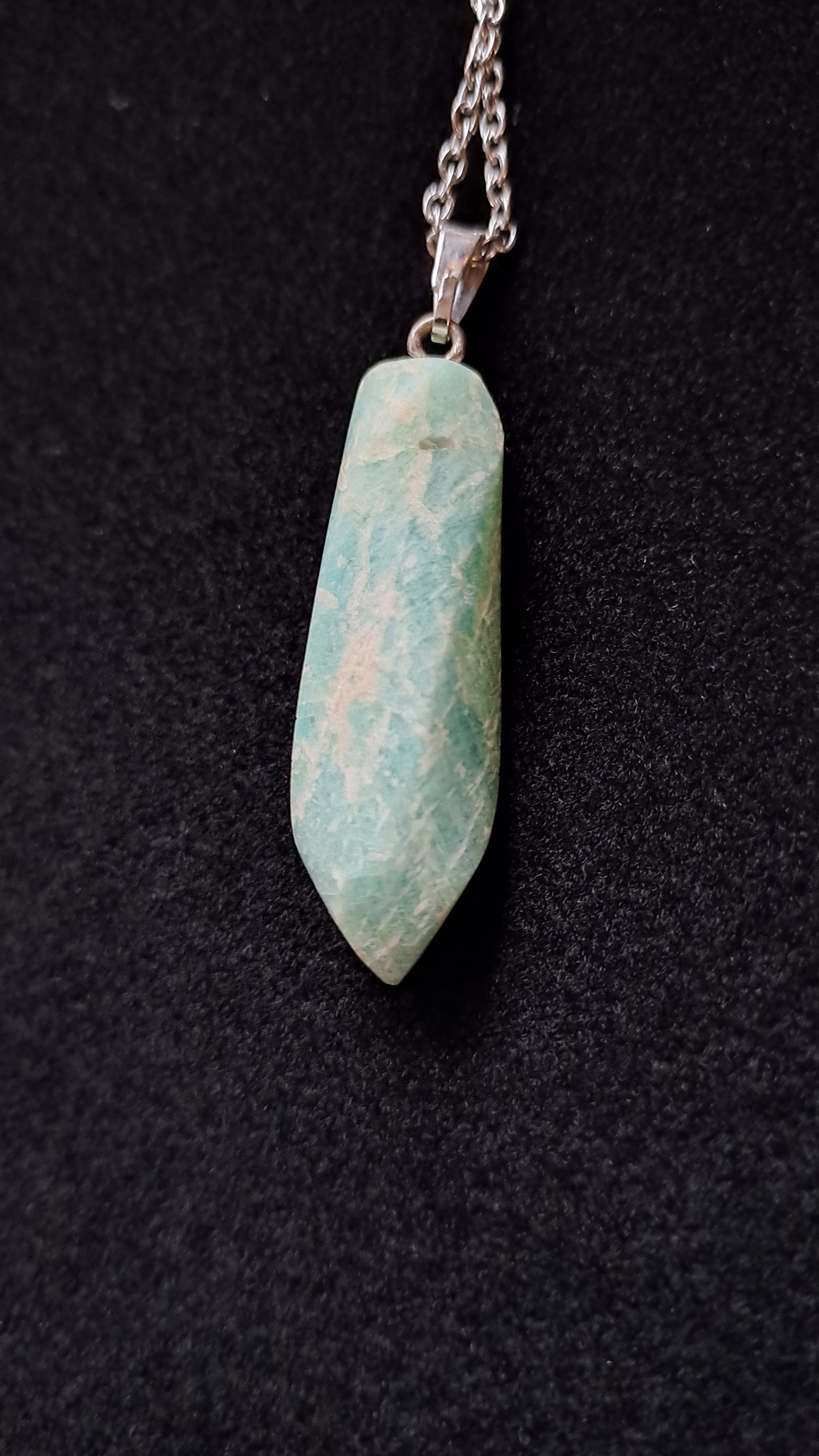 Pendentif en Amazonite