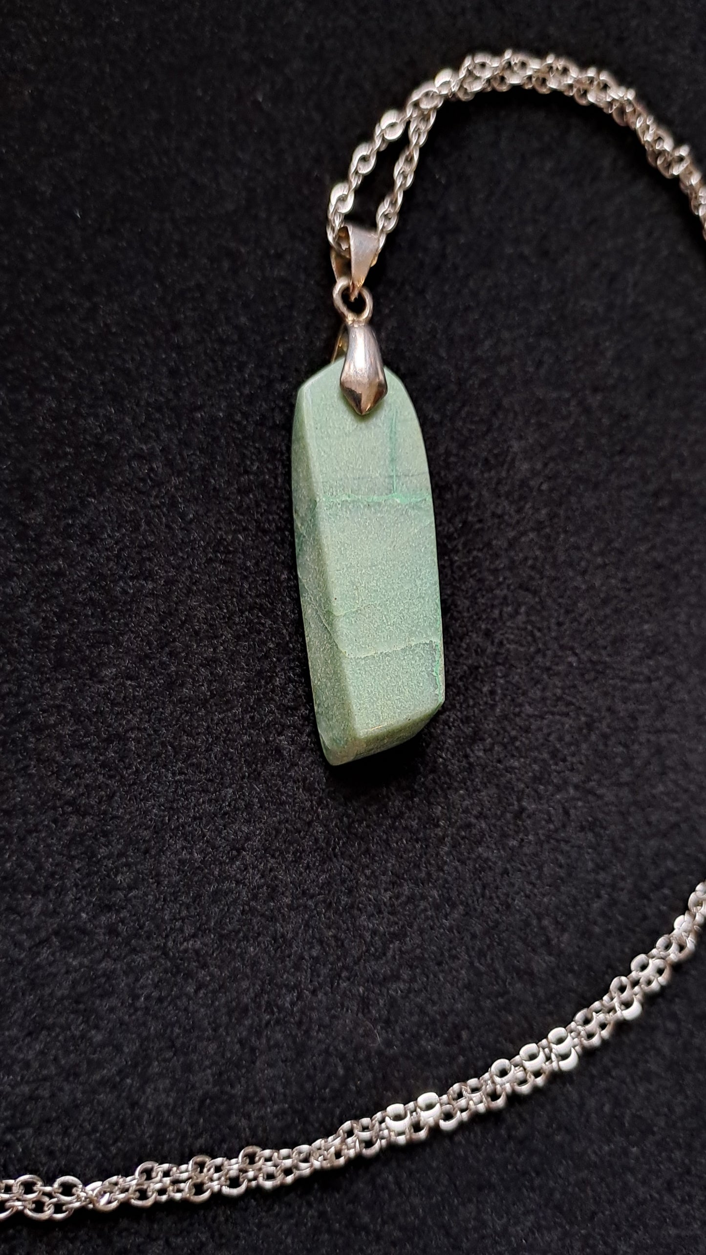 Pendentif en Chrysocolle