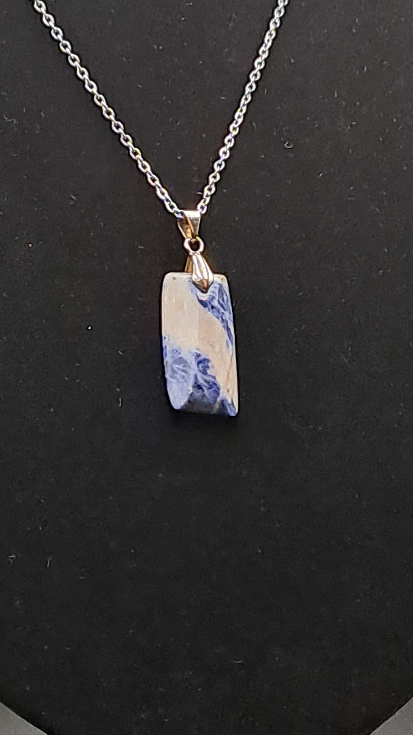 Pendentif en Sodalite