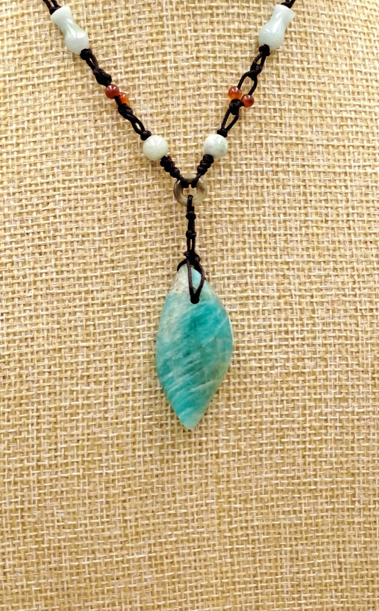 Pendentif en Amazonite