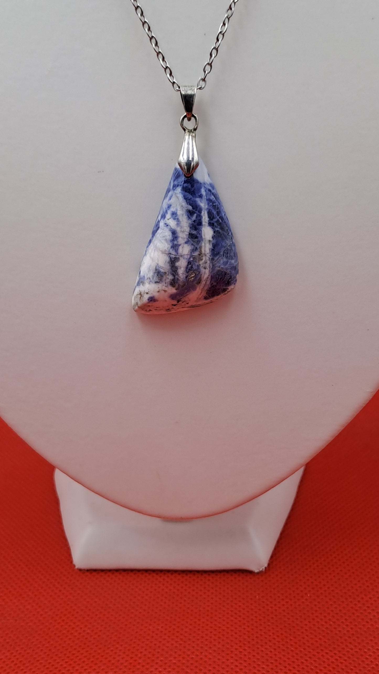 Pendentif en Sodalite