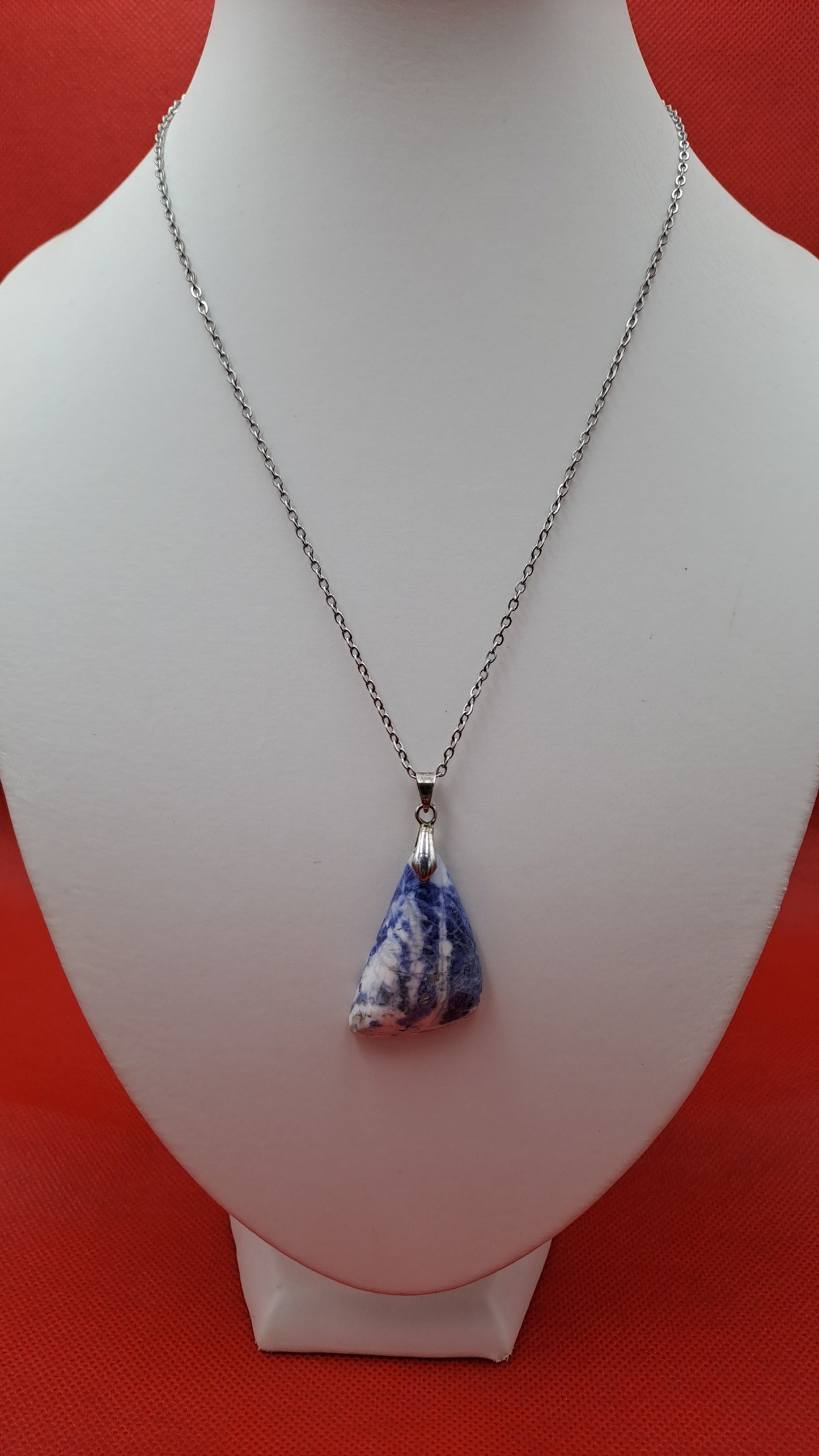 Pendentif en Sodalite