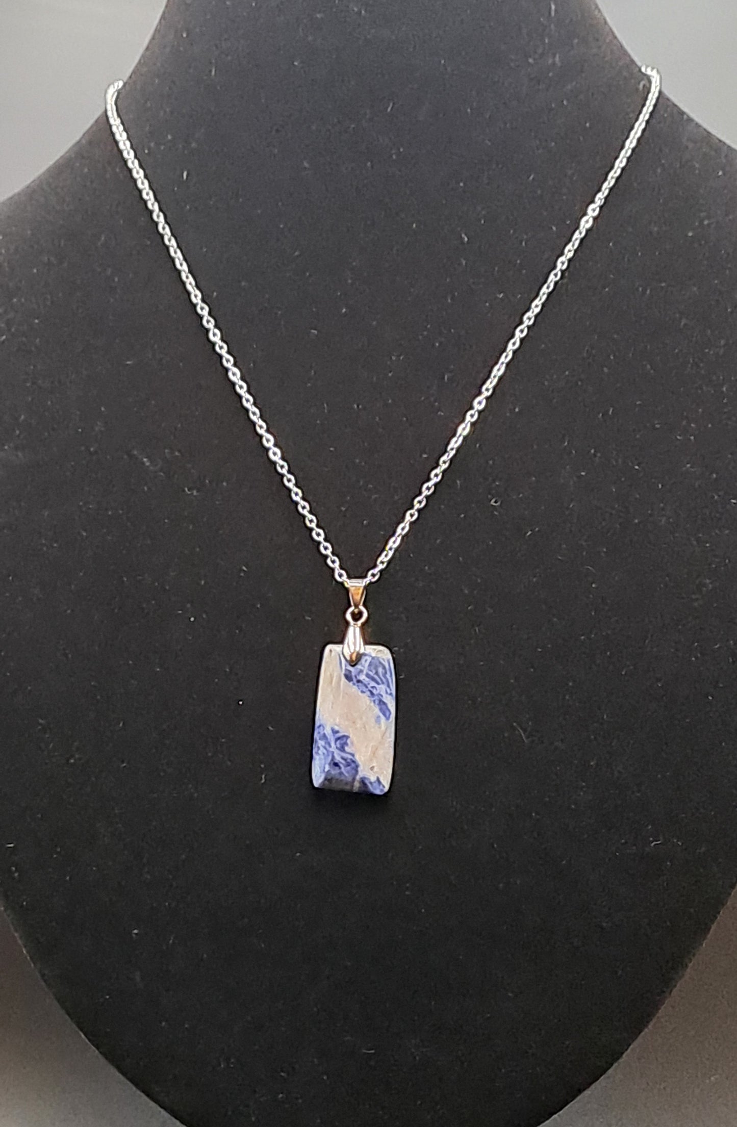 Pendentif en Sodalite