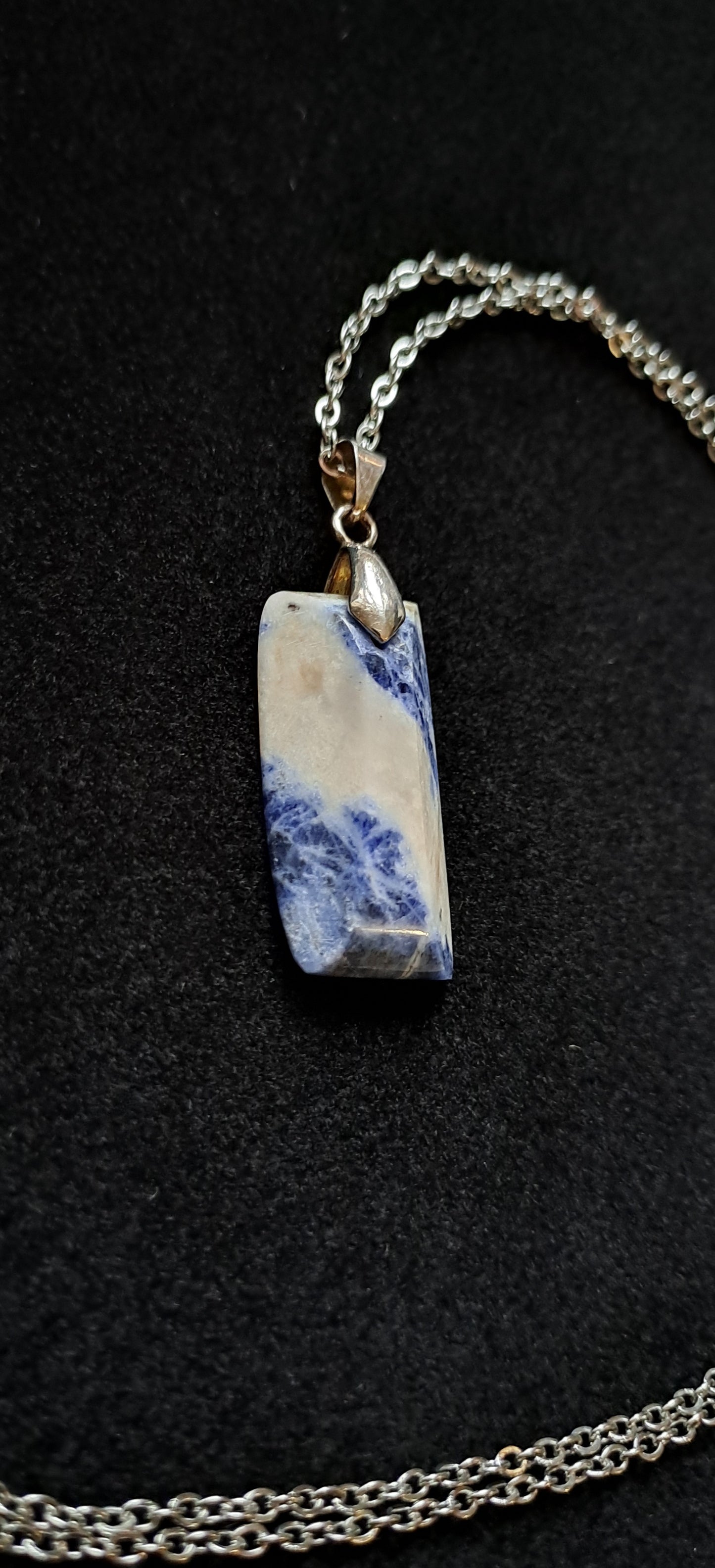 Pendentif en Sodalite