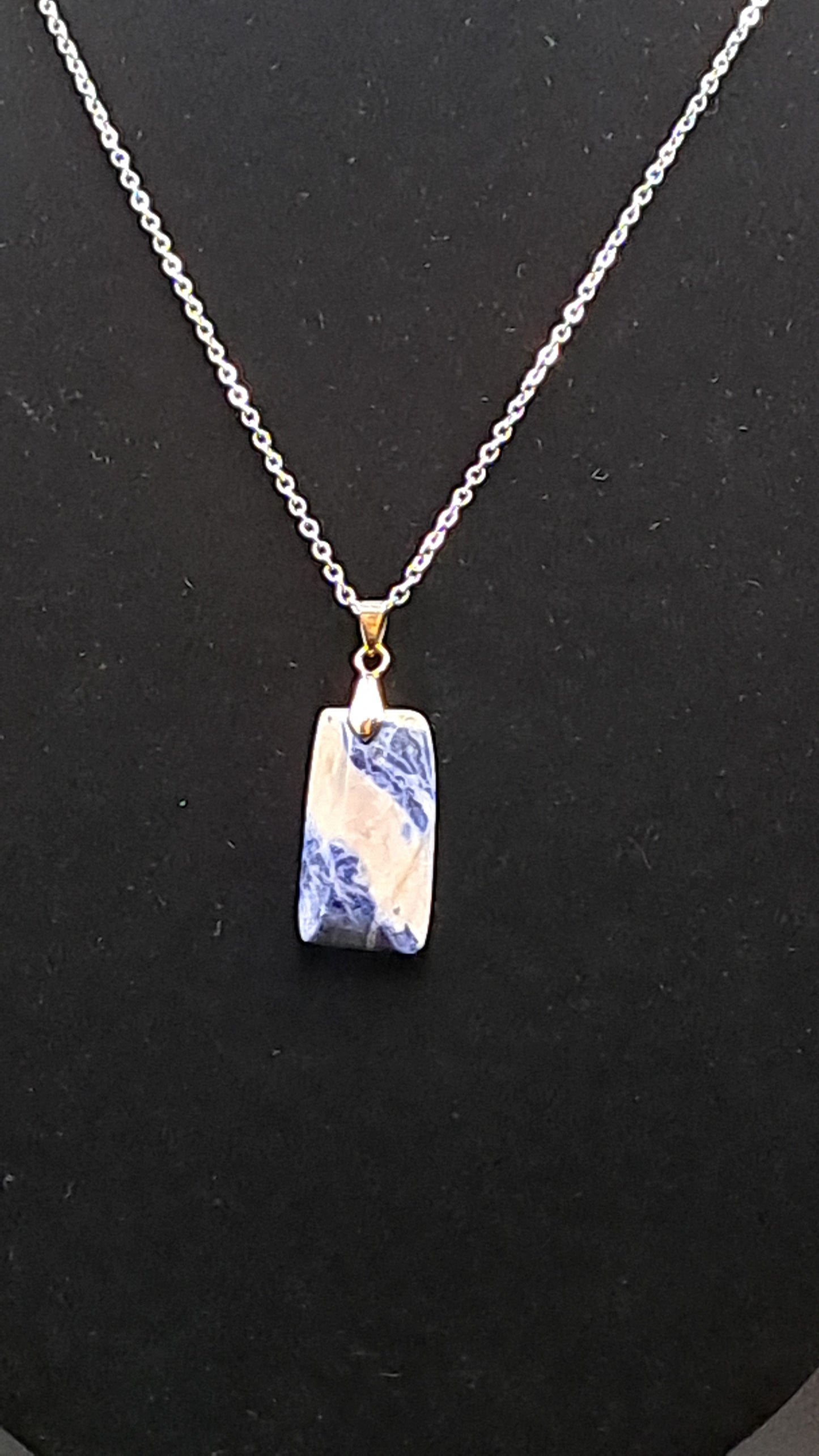 Pendentif en Sodalite