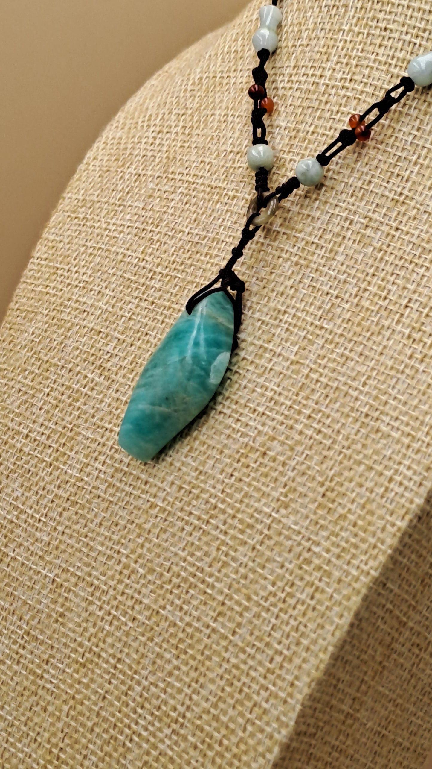 Pendentif en Amazonite