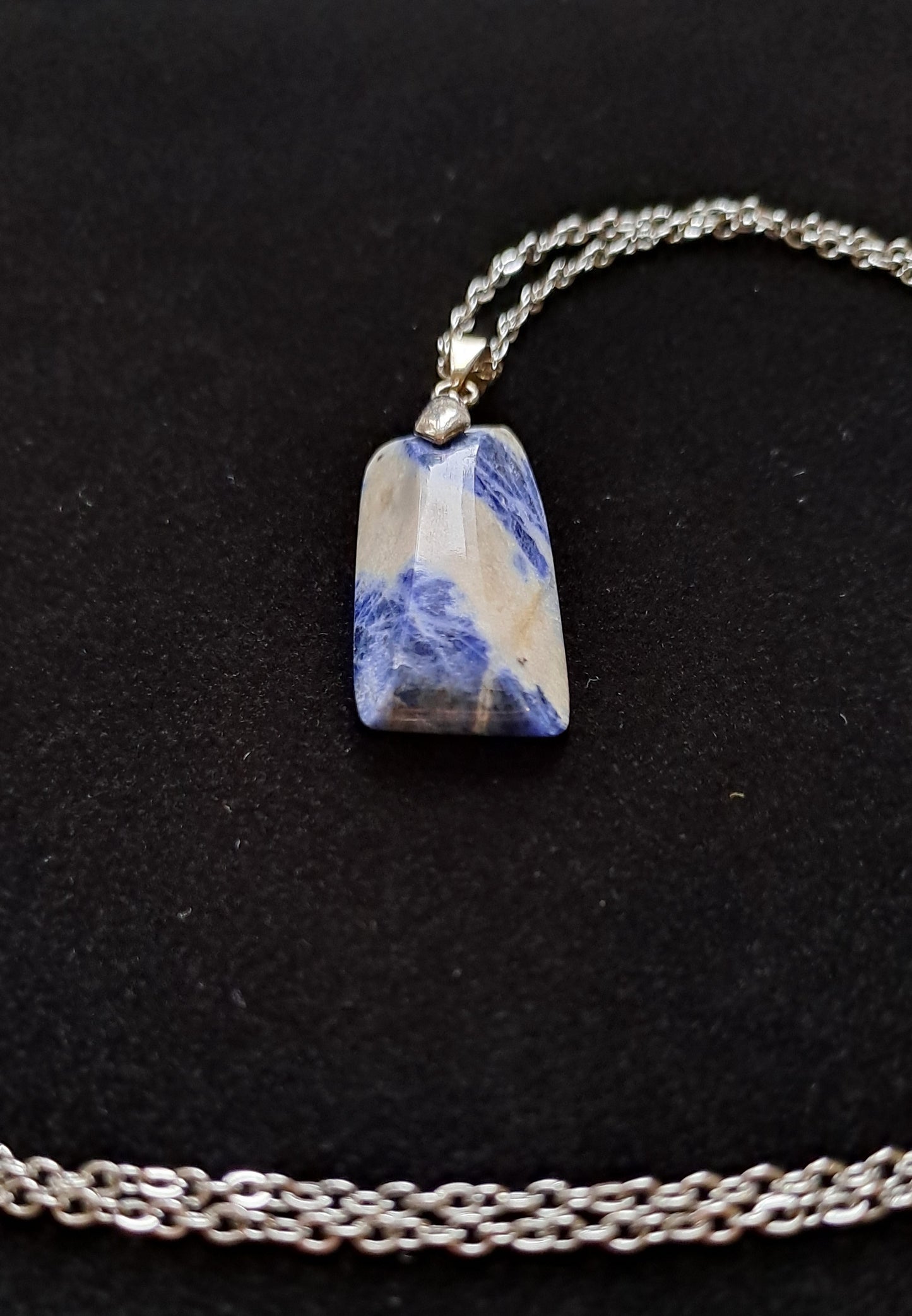 Pendentif en Sodalite